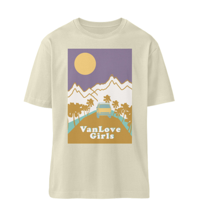 Retro VanLOve Girls Organic Shirt